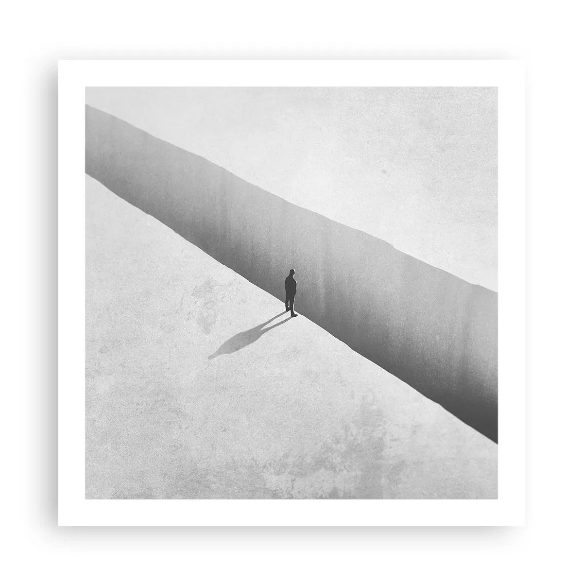 Poster - Een duidelijk doel - 60x60 cm