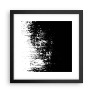 Poster in een zwarte lijst - En de winnaar is ... - 30x30 cm