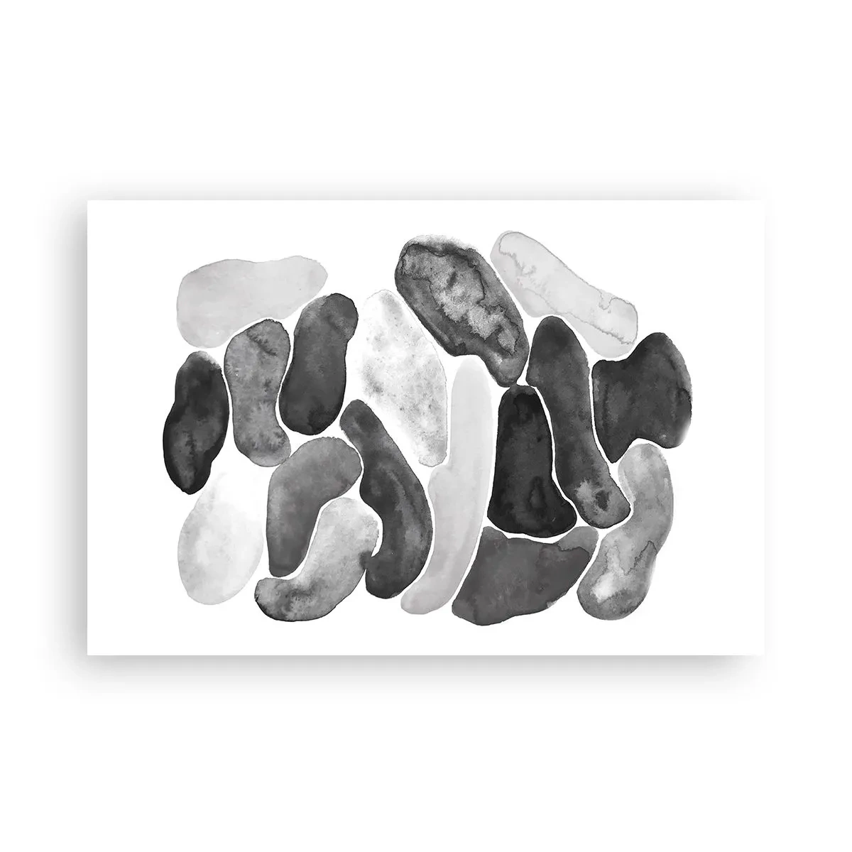 Poster - Rotsachtige abstractie - 91x61 cm