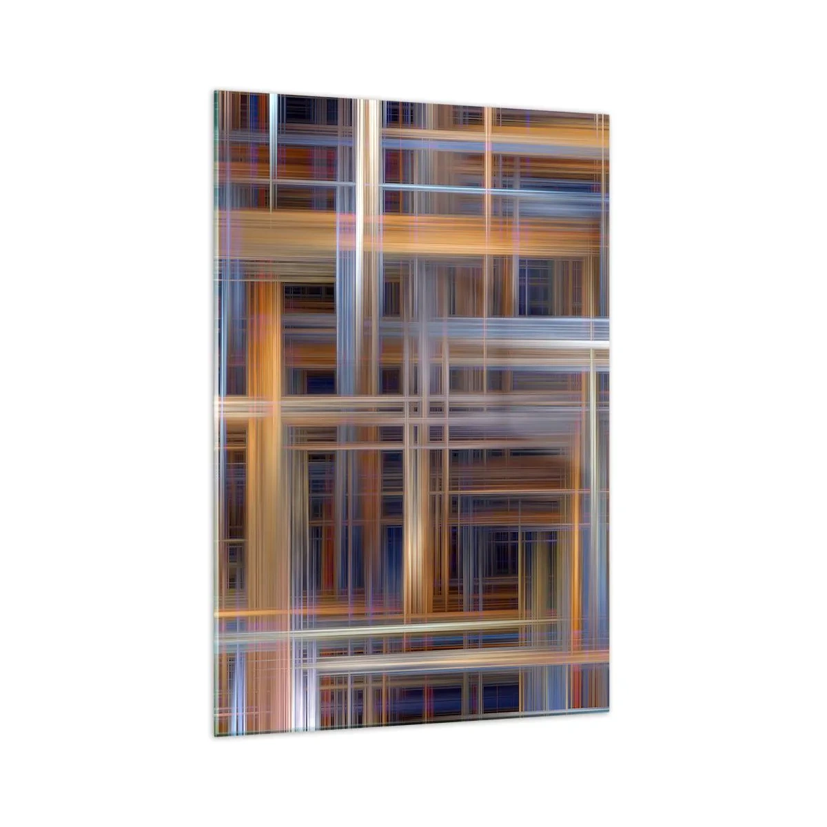 Schilderen op glas - Geweven van licht - 70x100 cm
