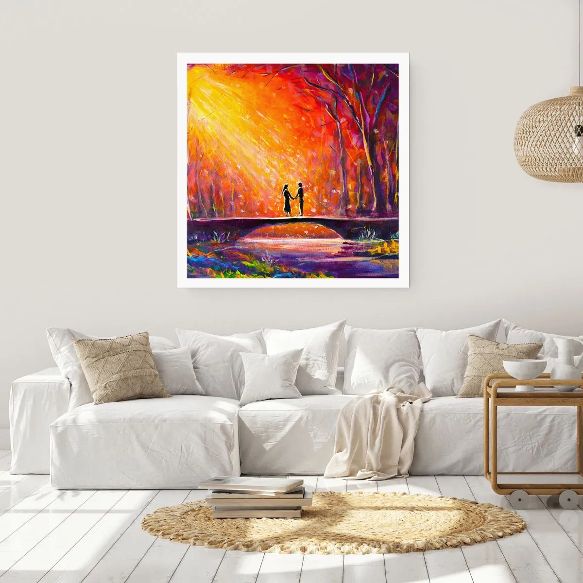 Poster - De hemel houdt ook van hen - 50x50 cm