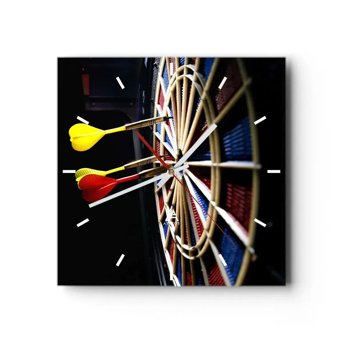 Wandklok - Klok - De spikerop de kop - 40x40 cm