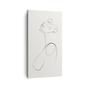 Schilderen op canvas - Loopt in dromen - 45x80 cm