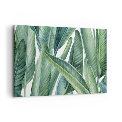 Schilderen op canvas - Groen zelf - 120x80 cm