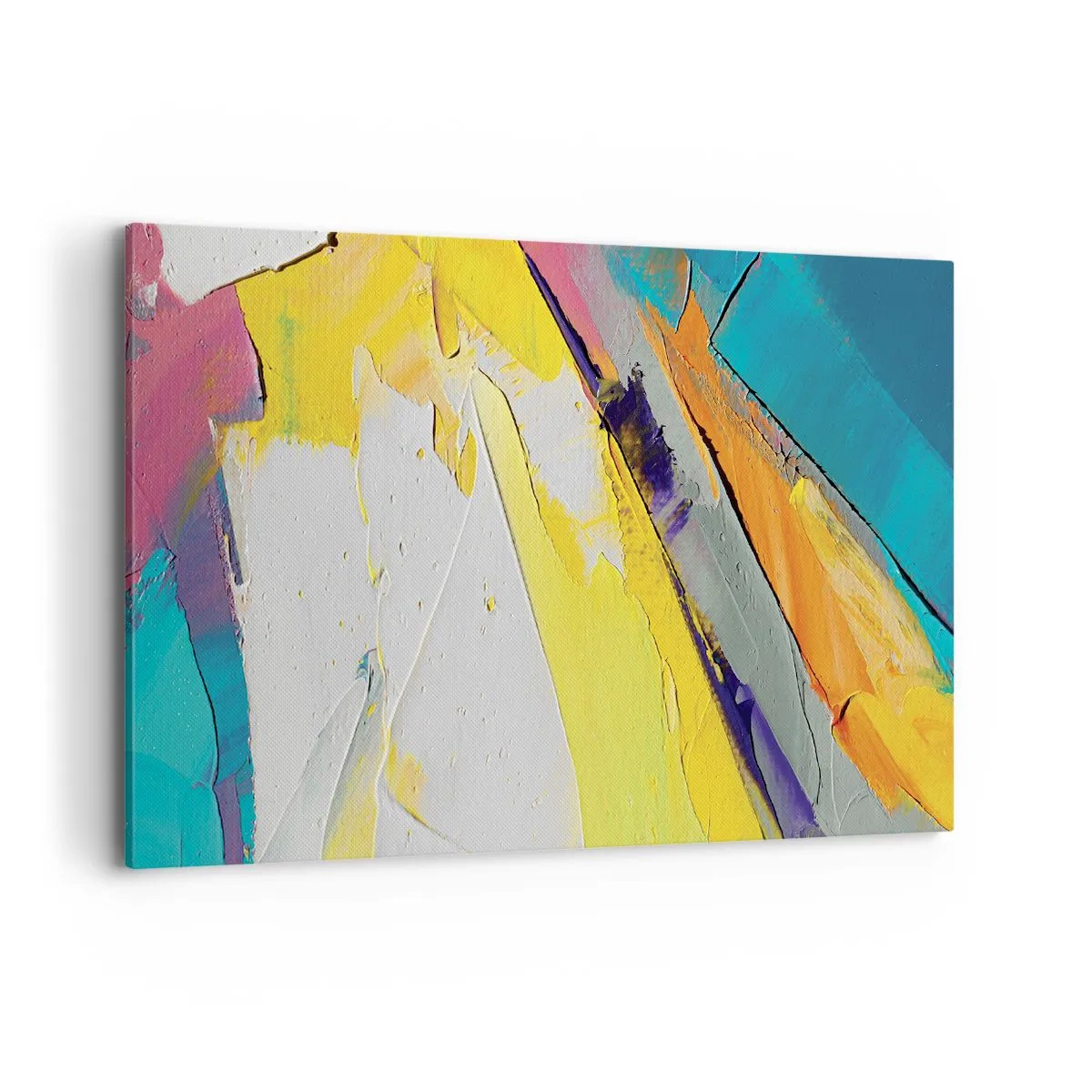 Schilderen op canvas - De anatomie van licht - 120x80 cm