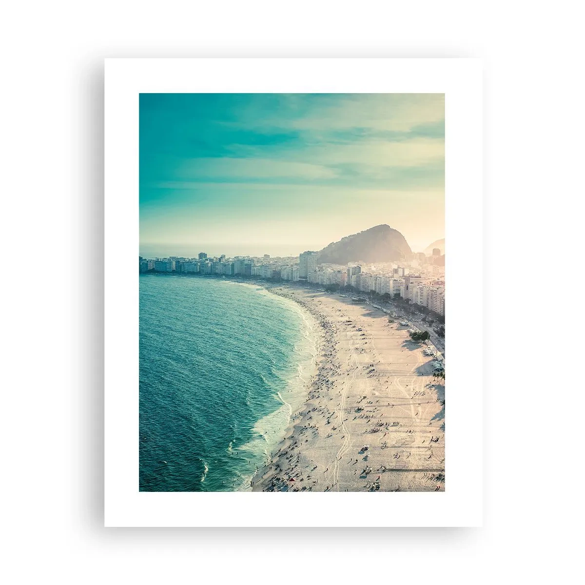 Poster - Eeuwige vakantie in Rio - 40x50 cm