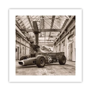 Poster - De rust van de winnaar - 40x40 cm