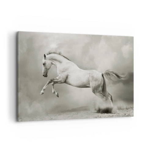 Schilderen op canvas - Tussen waken en slapen - 120x80 cm
