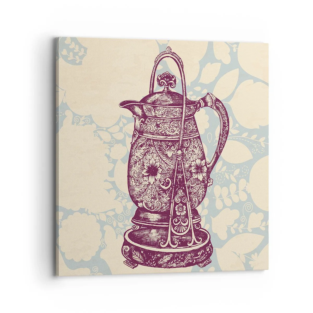 Schilderen op canvas - De schoonheid van het dagelijks leven - 70x70 cm