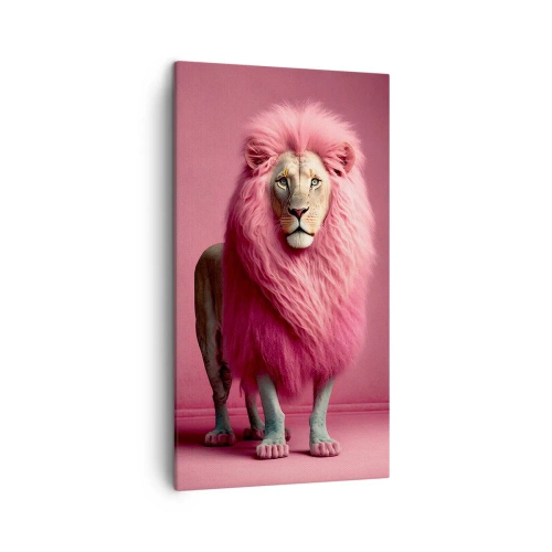 Schilderen op canvas - En je bent niet meer bang - 45x80 cm