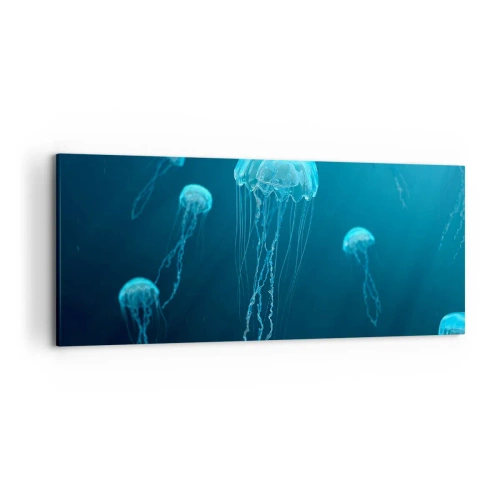 Schilderen op canvas - Oceaandans - 120x50 cm