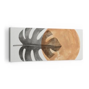 Schilderen op canvas - Altijd de zon - 100x40 cm