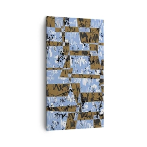 Schilderen op canvas - Een niet-menselijke knipsel - 45x80 cm