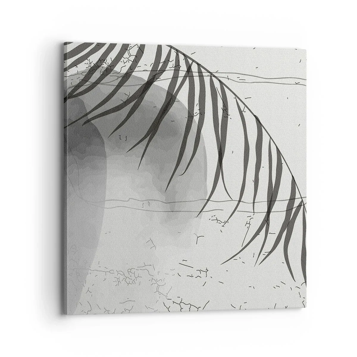 Schilderen op canvas - Het subtiele exotisme van de natuur - 70x70 cm