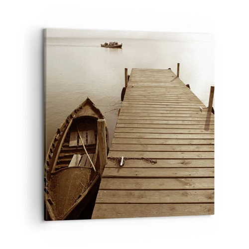 Schilderen op canvas - Grote vrede - 50x50 cm