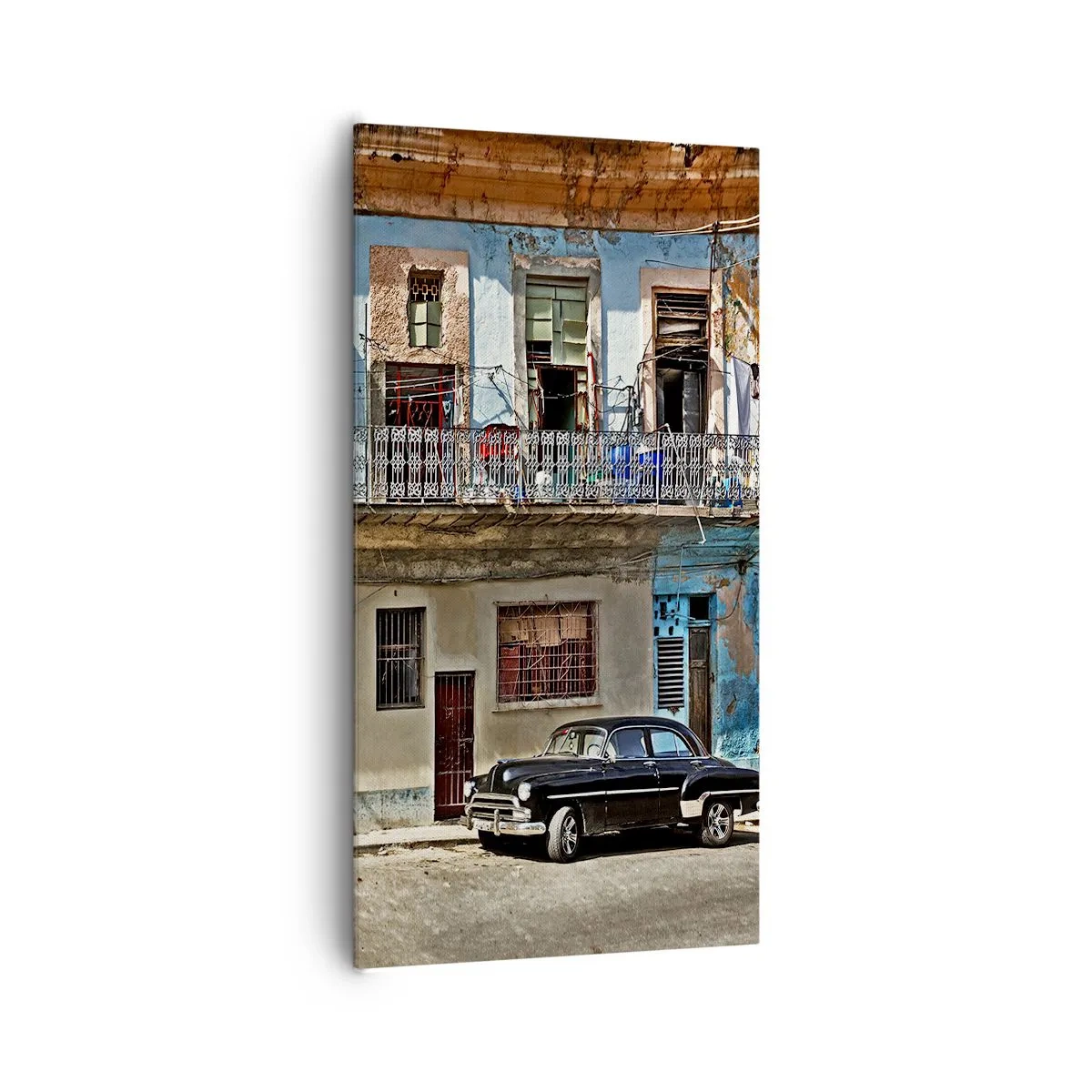 Schilderen op canvas - Havana-vibes - 65x120 cm