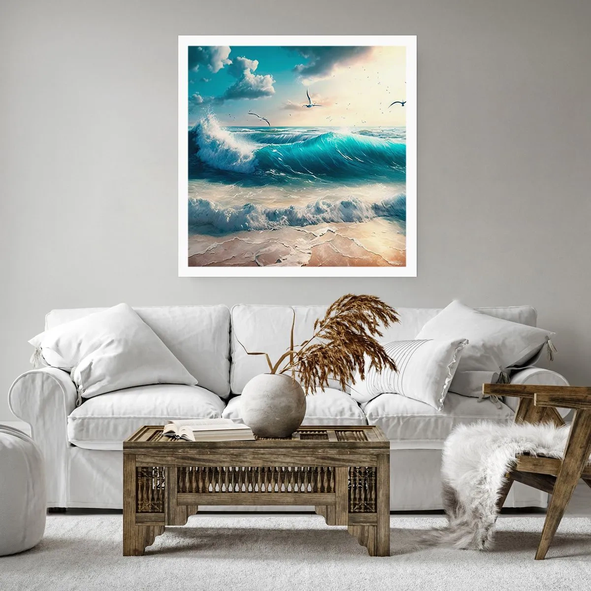 Poster - Ritselt alleen voor jou - 60x60 cm