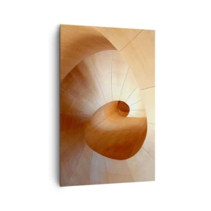 Schilderen op canvas - Architecturale serpentijn - 80x120 cm