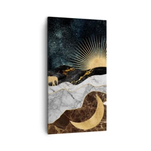 Schilderen op canvas - Eeuwige wetten - 45x80 cm