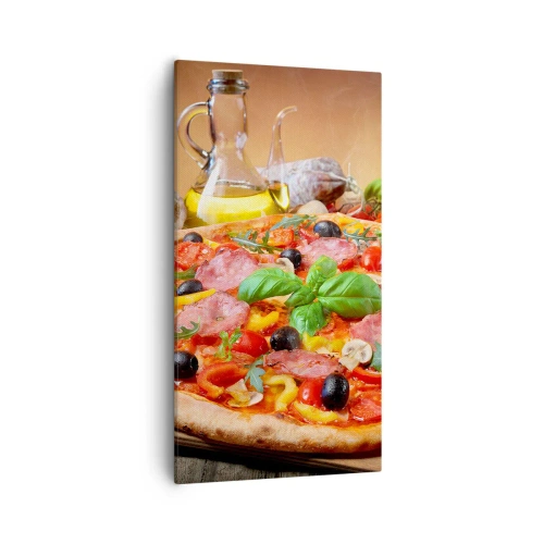 Schilderen op canvas - Met echte Italiaanse smaak - 55x100 cm