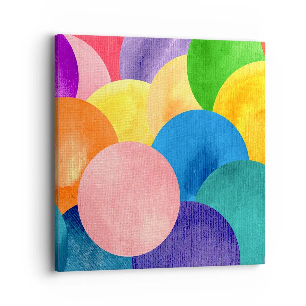 Schilderen op canvas - De oorspronkelijke volheid van het leven - 40x40 cm