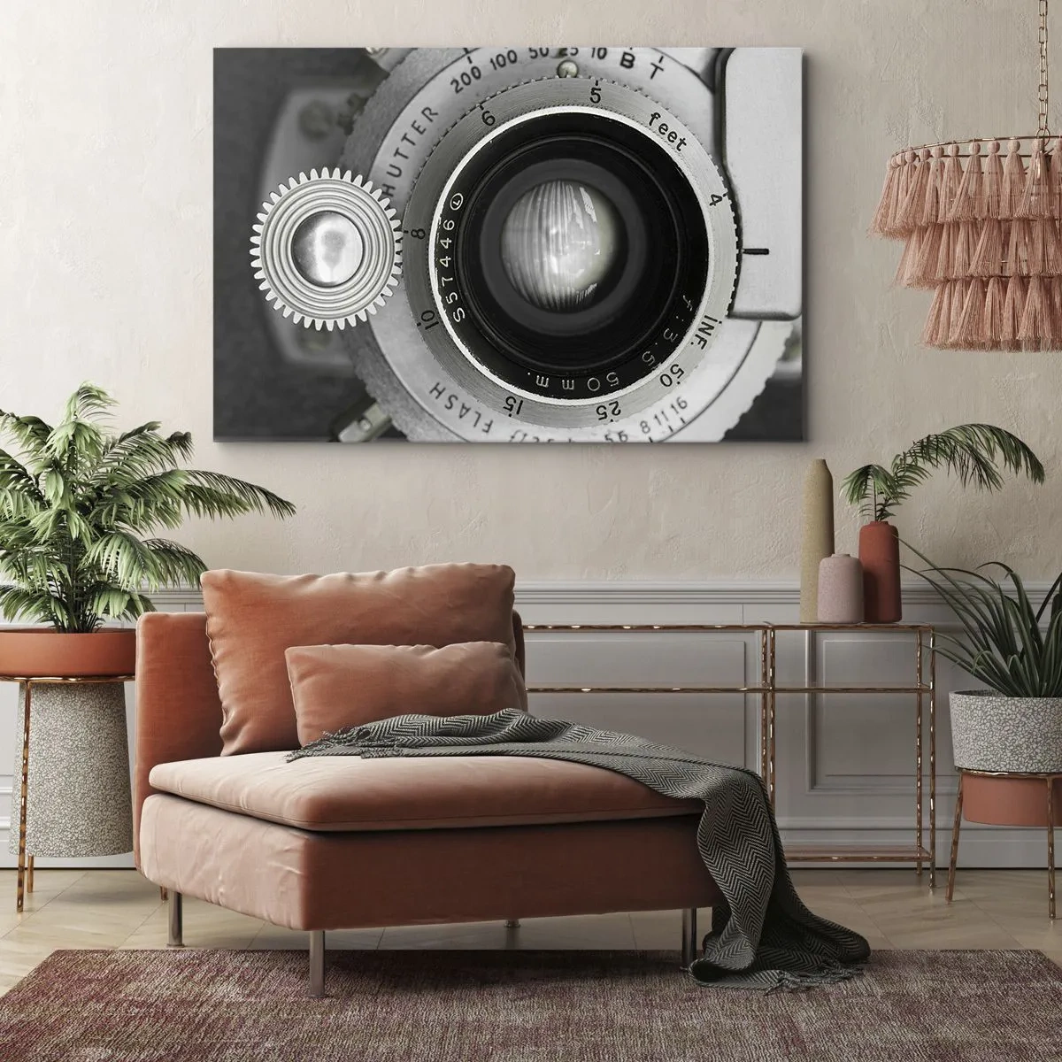 Schilderen op canvas - Een verhaal over Hollywood - 100x70 cm