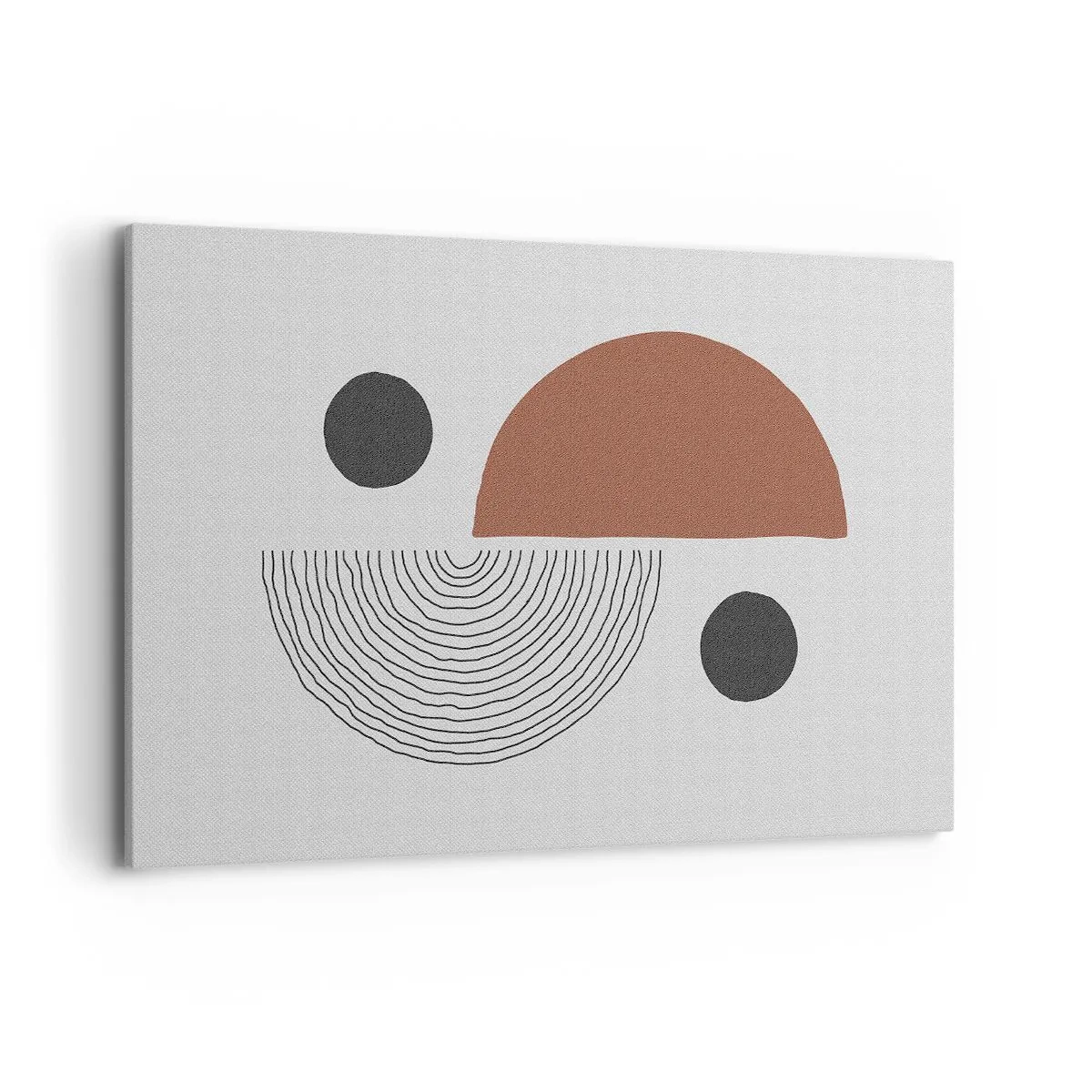 Schilderen op canvas - Perfectie van het wiel - 120x80 cm