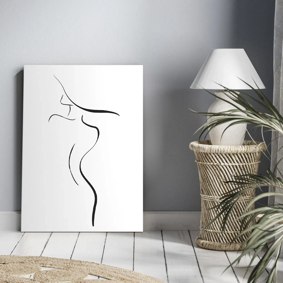 Schilderen op canvas - Ongrijpbaar als een golf - 70x100 cm