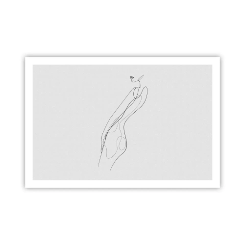 Poster - Gewoon een belofte - 91x61 cm