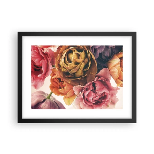 Poster in een zwarte lijst - Een viering van het leven - 40x30 cm