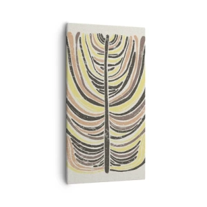 Schilderen op canvas - Abstractie vol leven - 55x100 cm