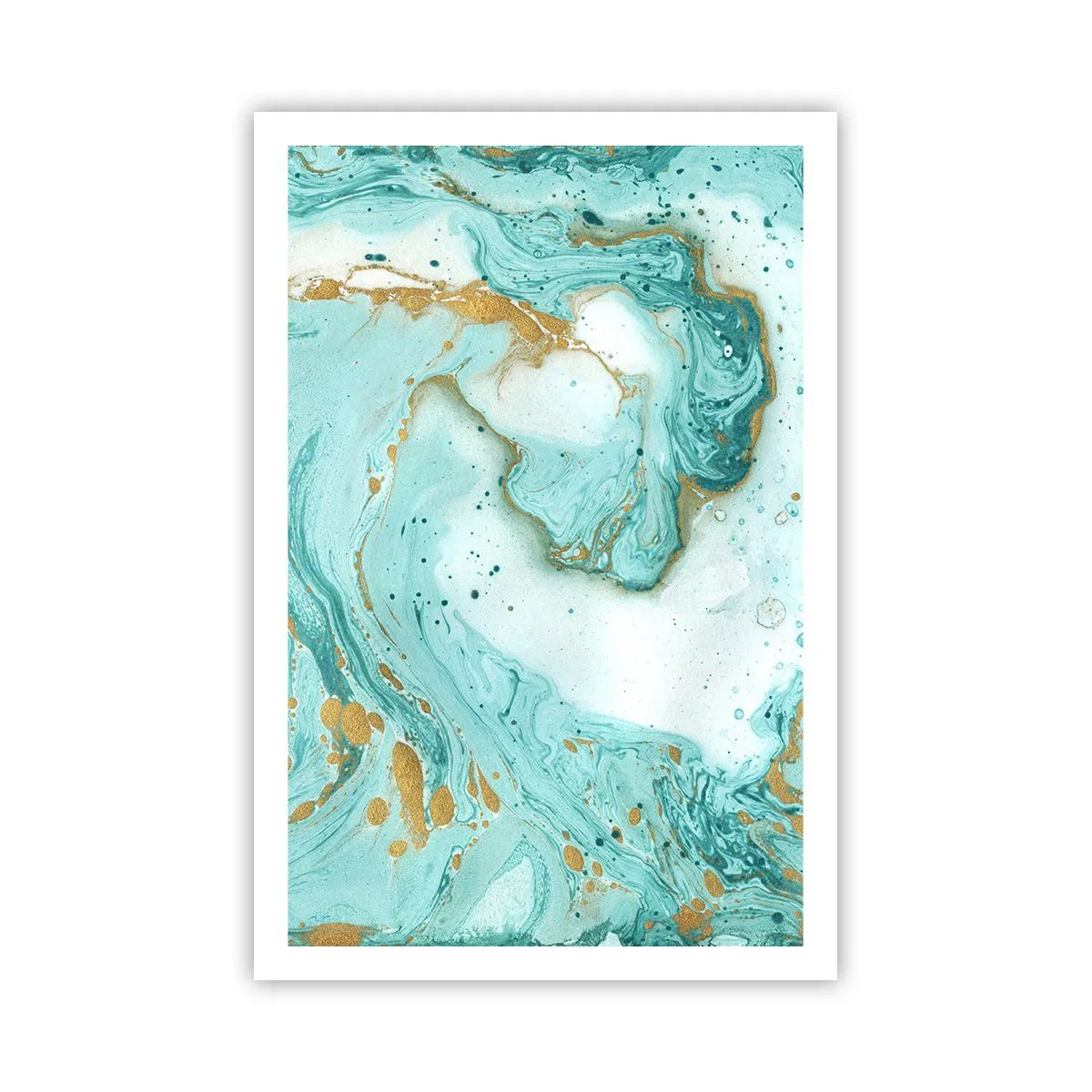 Poster - Onder de grote golf van het Edo-tijdperk - 61x91 cm