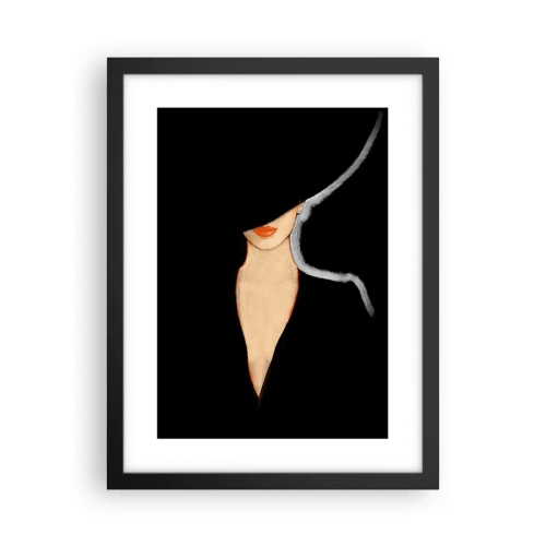 Poster in een zwarte lijst - Elegantie en stijl - 30x40 cm