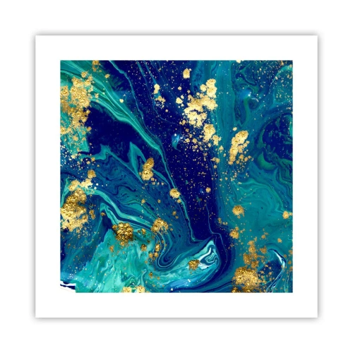 Poster - De bloemblaadjes van de zon - 40x40 cm