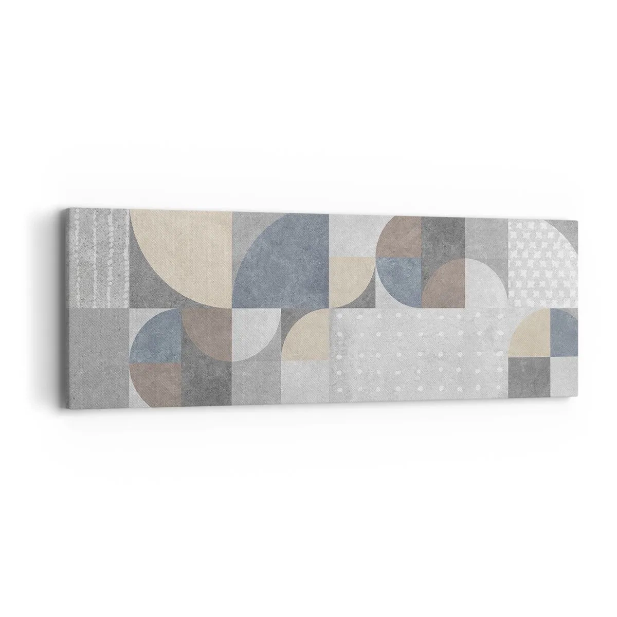 Schilderen op canvas - Keramische fantasie - 90x30 cm