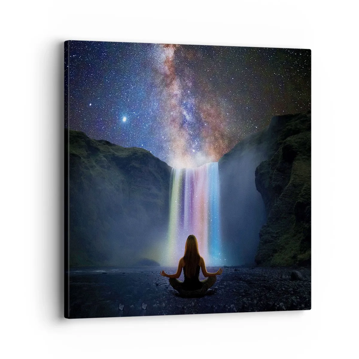 Schilderen op canvas - Absolute harmonie - 40x40 cm