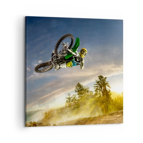 Schilderen op canvas - Schakel emoties in! - 60x60 cm