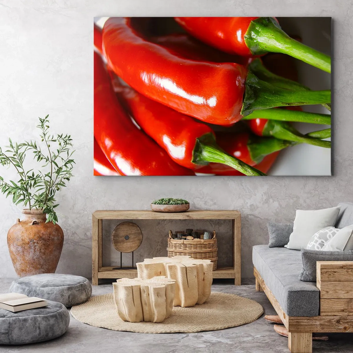 Schilderen op canvas - Sappig, glanzend, glad - 100x70 cm