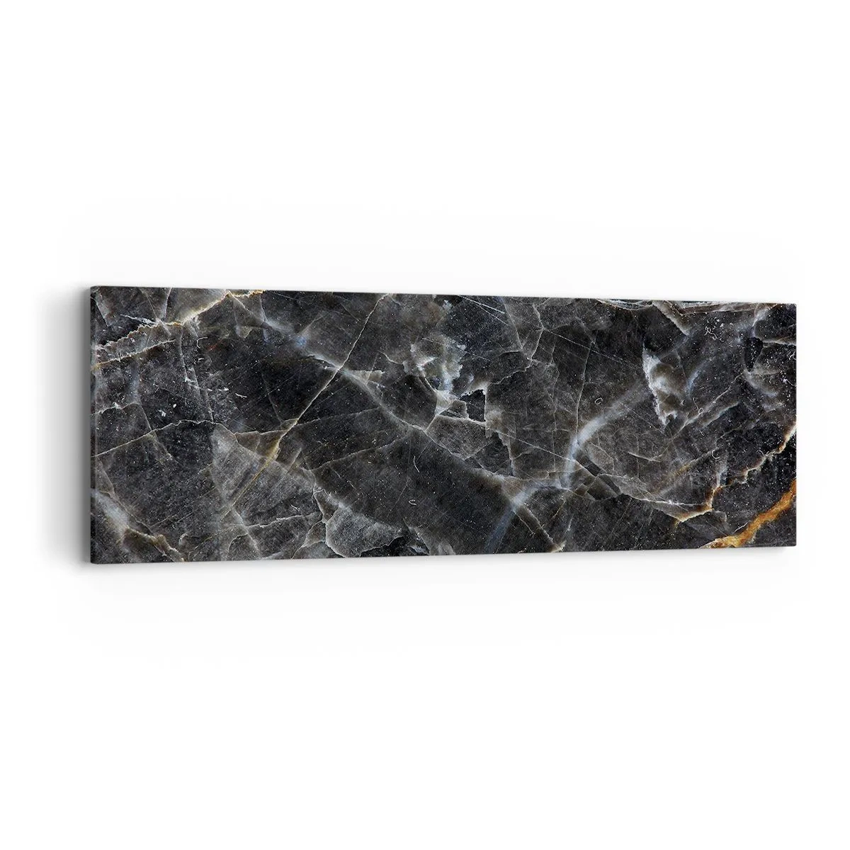Schilderen op canvas - Het innerlijke leven van de steen - 90x30 cm