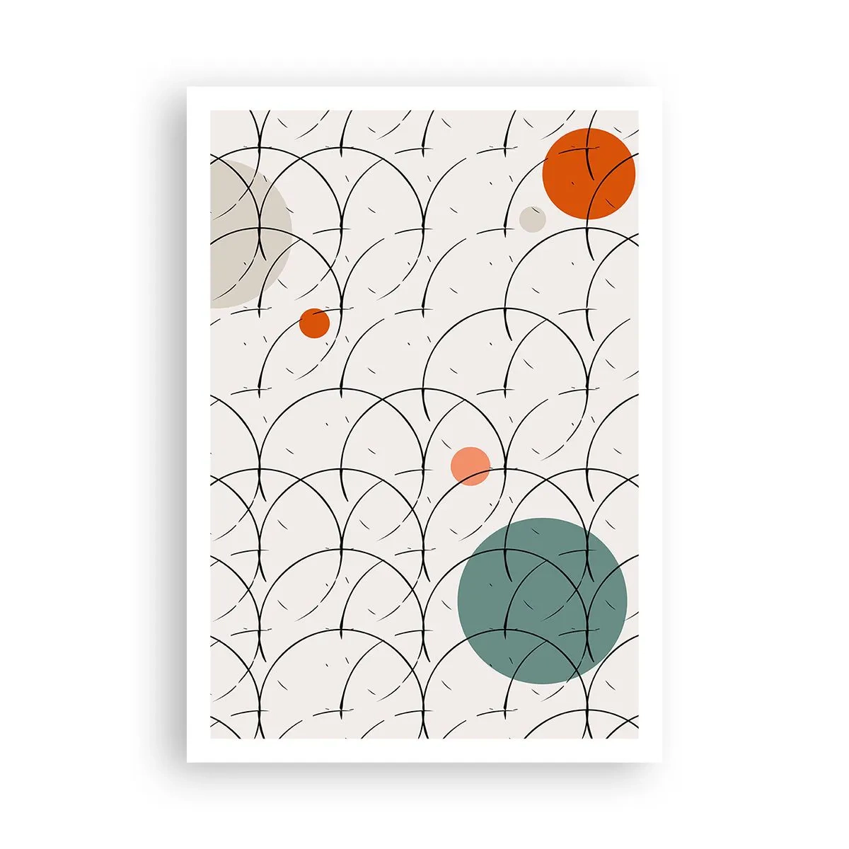 Poster - In de pop-art-sfeer - 70x100 cm