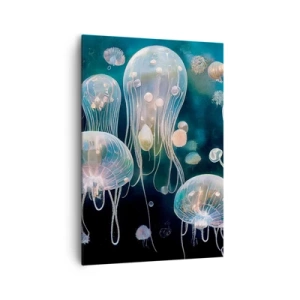 Schilderen op canvas - Ondferwaterbal - 70x100 cm