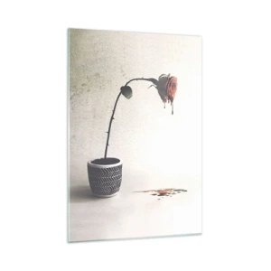 Schilderen op glas - Rosa dolorosa - 50x70 cm