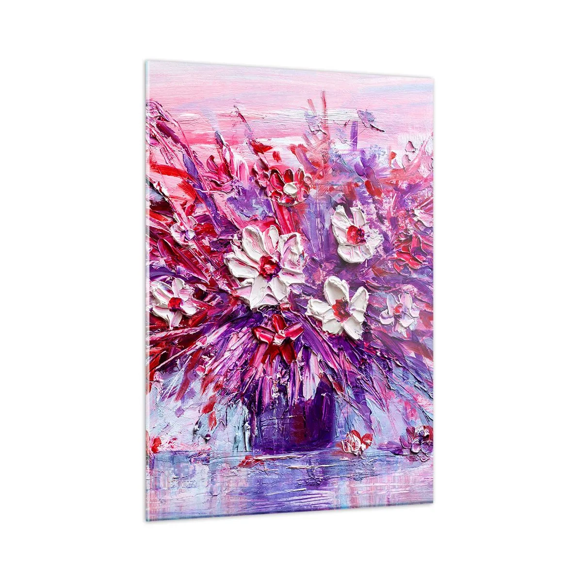 Schilderen op glas - Onschuld en passie - 50x70 cm
