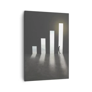 Schilderen op canvas - Succes - impressie - 50x70 cm