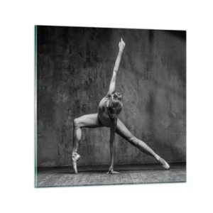 Schilderen op glas - Het ideaal van balans - 70x70 cm