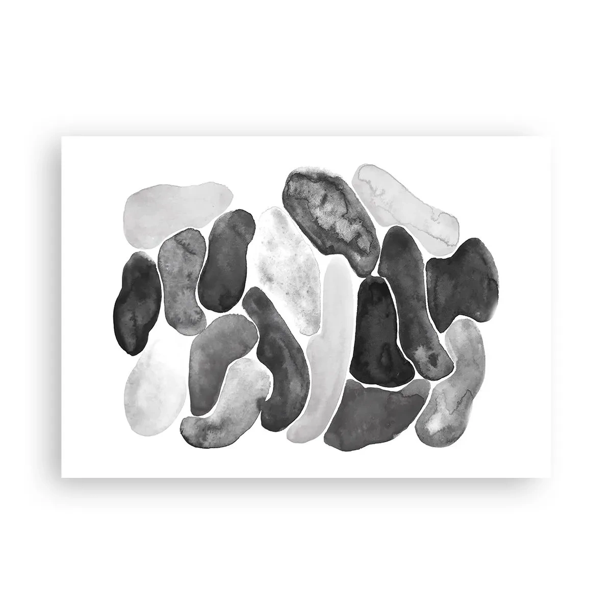 Poster - Rotsachtige abstractie - 100x70 cm