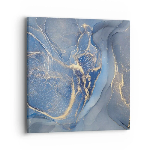 Schilderen op canvas - Goudstof - 40x40 cm
