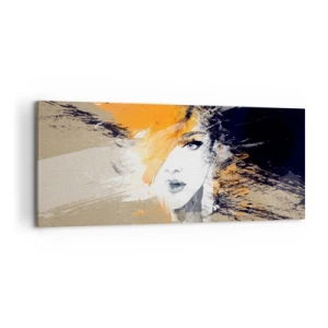 Schilderen op canvas - En er is licht - 120x50 cm