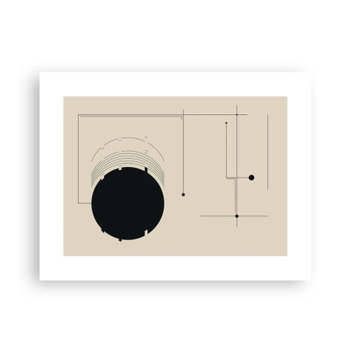 Poster - Een flexibele en dynamische compositie - 40x30 cm