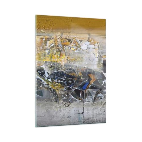 Schilderen op glas - Alles komt goed - 50x70 cm